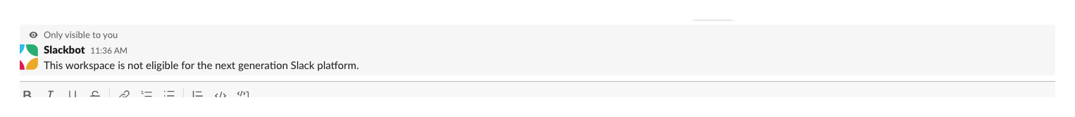 slack auth login 被平台資格擋下的真實訊息